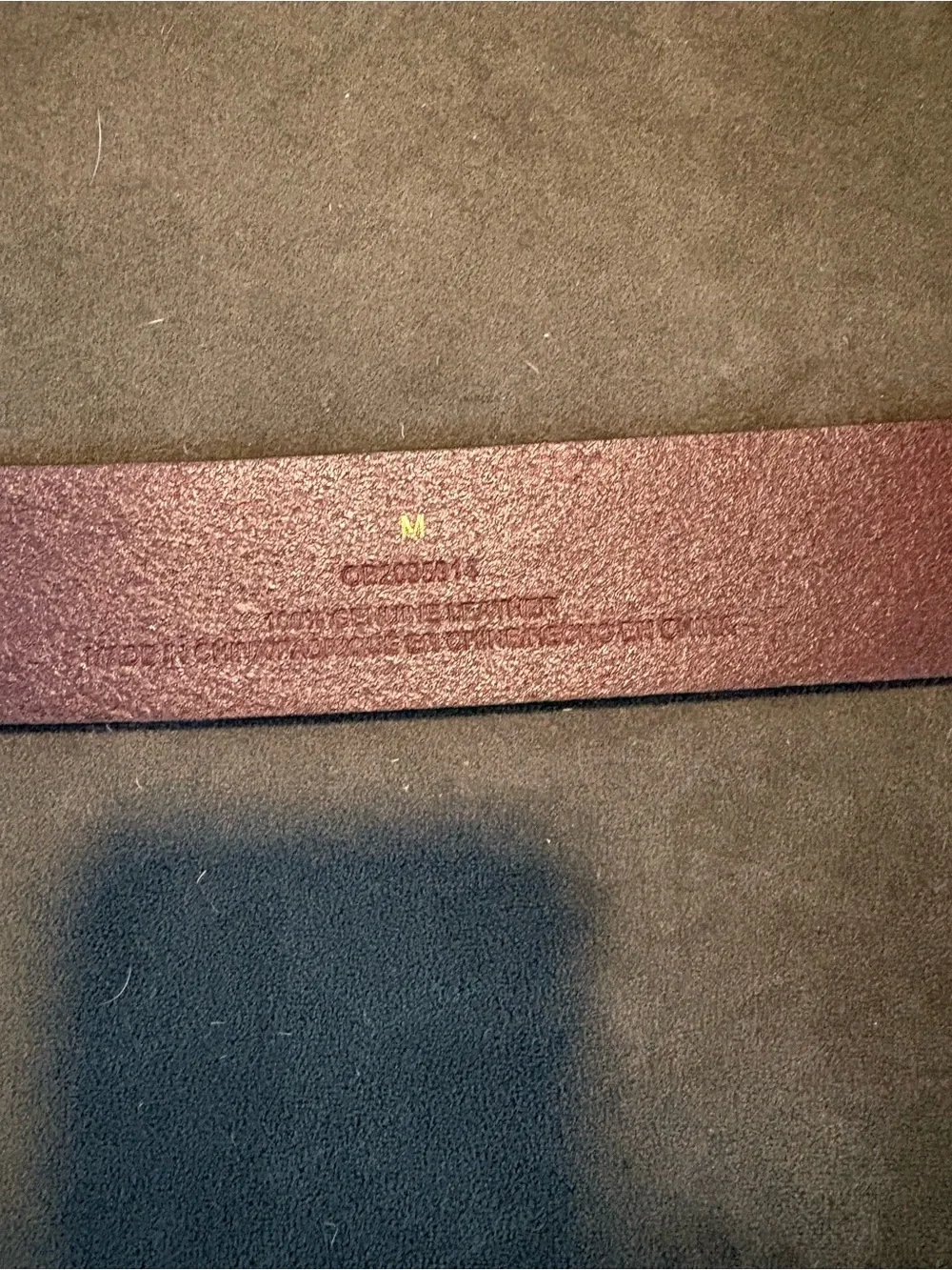 Anthropologie belt leopard